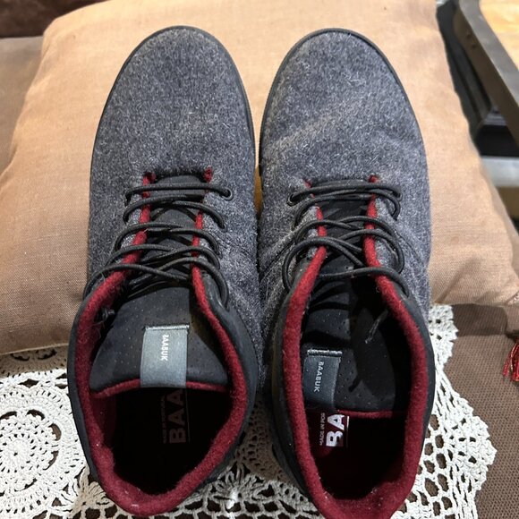 Baabuk Grey Wool Boot Ladies Size 9 - Picture 4 of 7